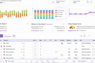 SERP Notification Ranking Tool