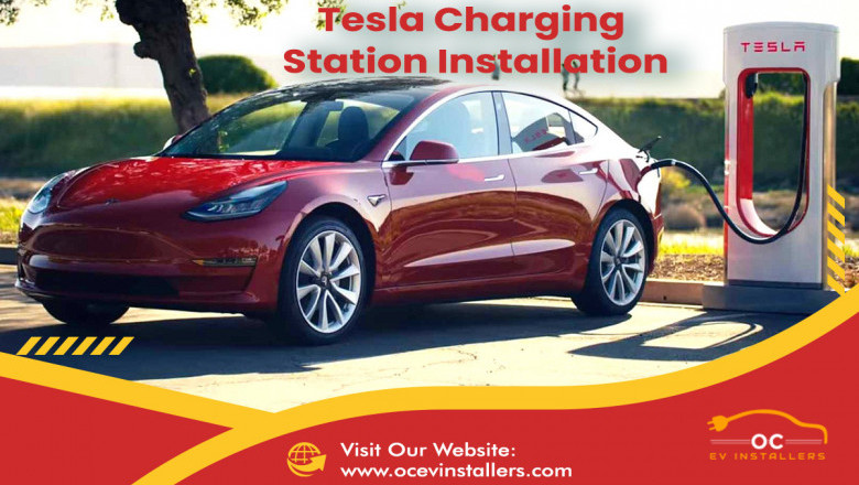 Tesla Charging Station Installation