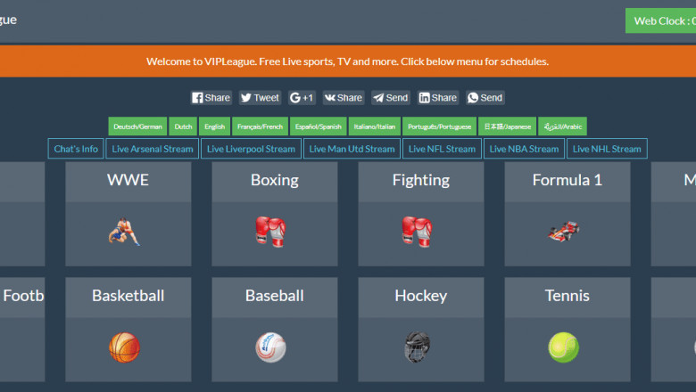 What Is Vipleague? The Best Free Sports Streaming Website