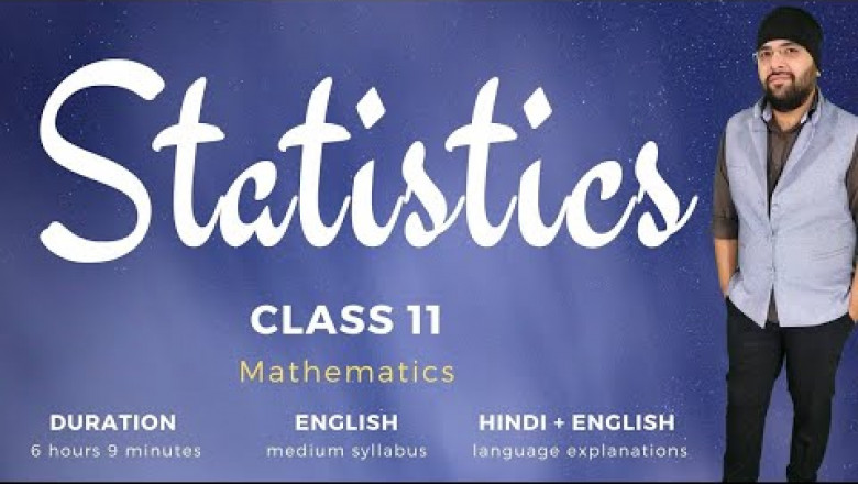 Statistics Class 11 Maths Chapter 15