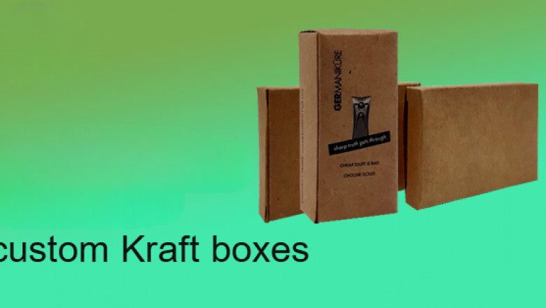 Custom Kraft Boxes with Printed logo