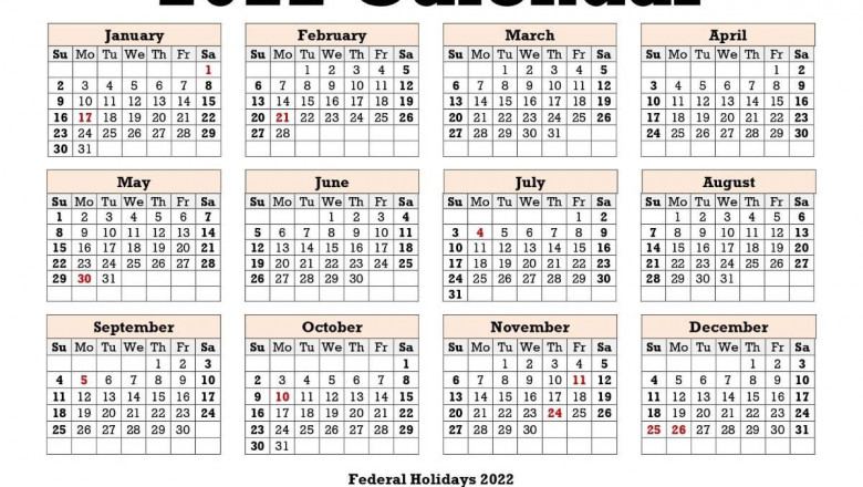 Plan Your Schedule to Mange Life Organically with 2022 Calendar