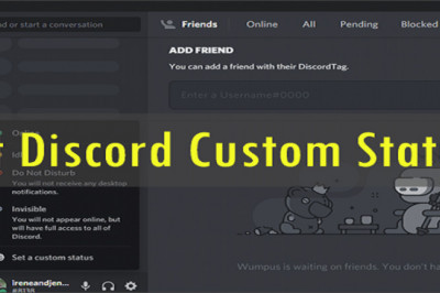 There are something for you so followset discord custom status on onfeetnation