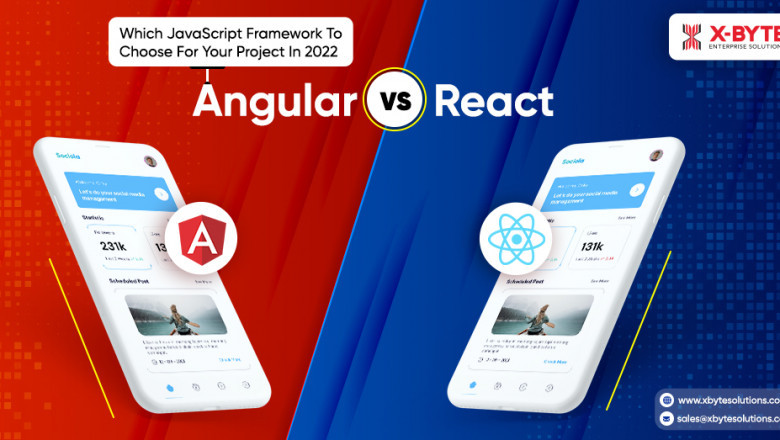 Which JavaScript Framework To Choose For Your Project In 2022- Angular vs React?