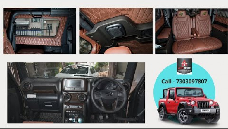 Mahindra Thar Interior 360