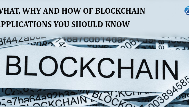 What, Why And How Of Blockchain Applications You Should Know