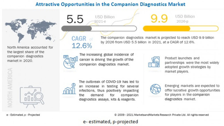 Analysis of Companion Diagnostics Market : Potential Opportunity Worth USD 9.9 billion by 2026