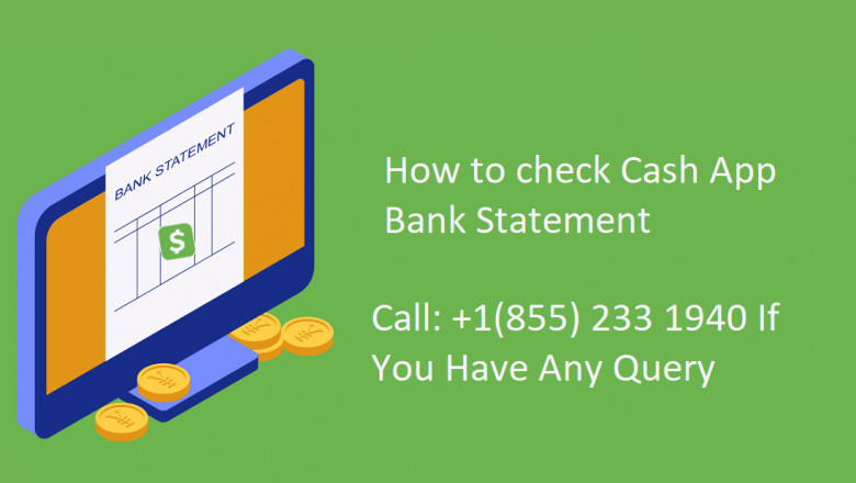 How do find my bank statement on Cash App?