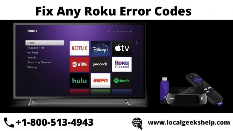 Roku Error Codes | Instant solution | Call +1-800-513-4943