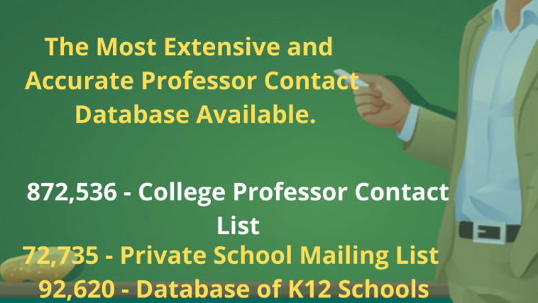 Are you looking for the top College Professor Email List in US
