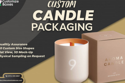 Custom Candle Packaging - A Complete Packaging Solution