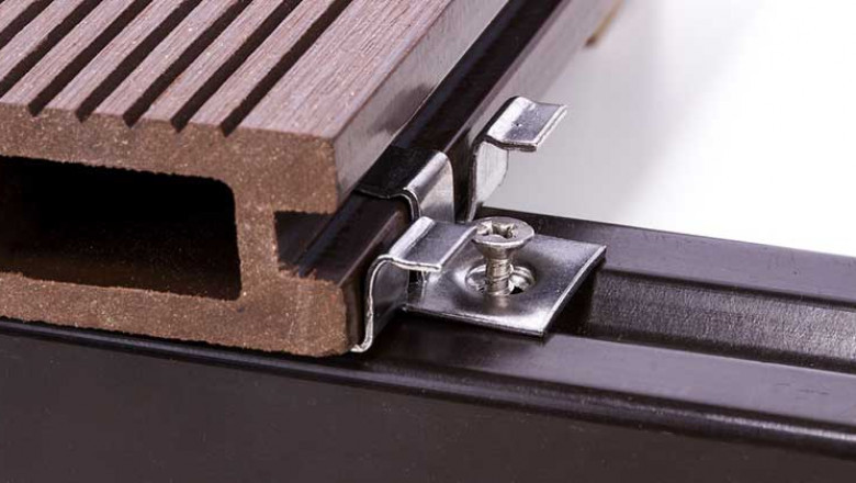 How to fix a hidden fastener composite trolley