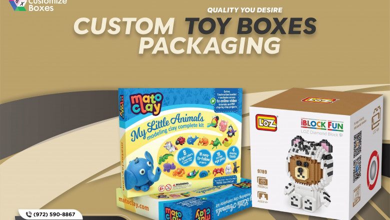 How Decorate Your Own Custom Toy Box Packaging Boxes?