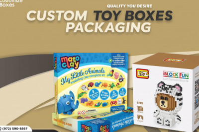 How Decorate Your Own Custom Toy Box Packaging Boxes?