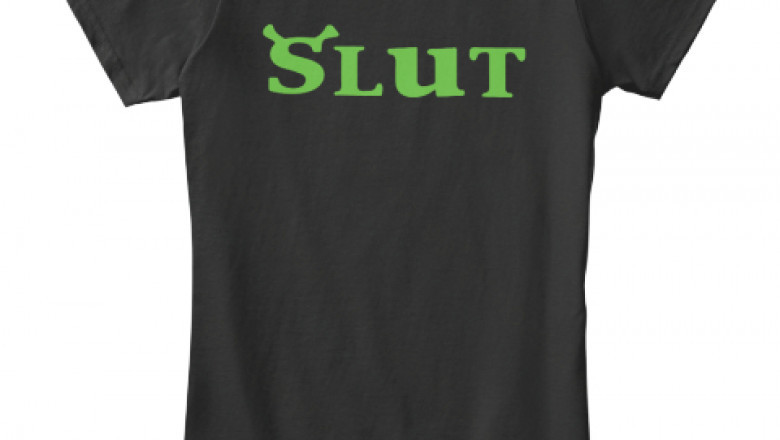 Official Shrek Slut T Shirt