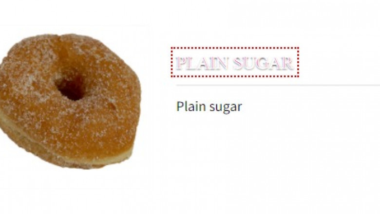Plain Sugar Donut @ Amy’s Donuts Albuquerque Donut Mart