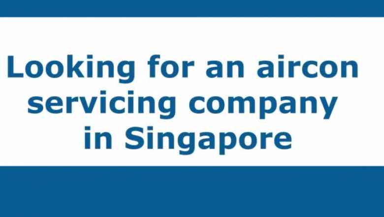 Are you looking for a trusted aircon servicing in Singapore?
