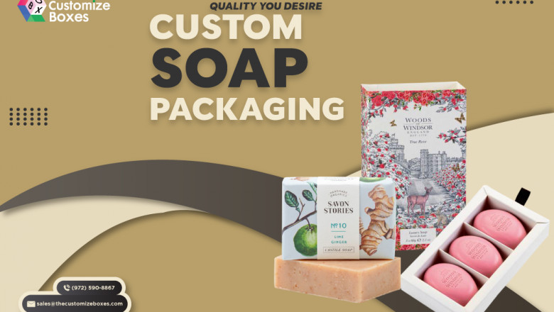 Get Printed and Cost-effective Custom Soap Packaging Boxes