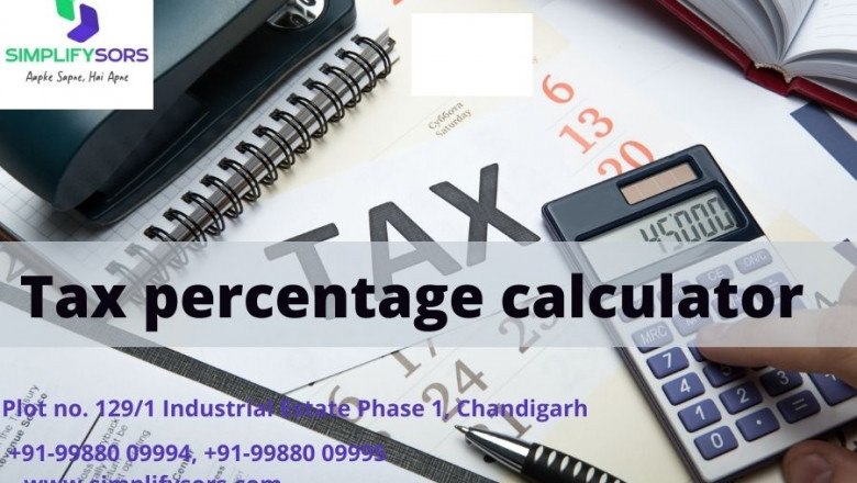 Tax percentage calculator