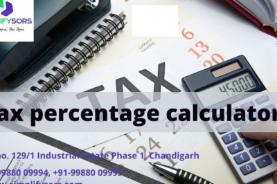 Tax percentage calculator