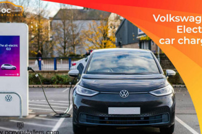 Volkswagen electric car charger
