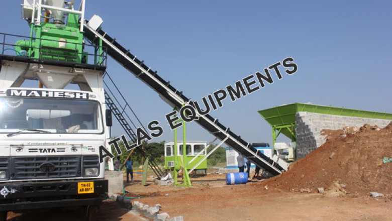 Stationary Concrete RMC Plant Manufacturer and Exporter – Atlas Technologies Pvt. Ltd.