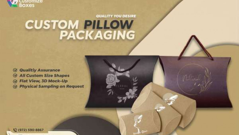 Custom Pillow Packaging - A Guide to Make Your Own Customized Pillow Boxes
