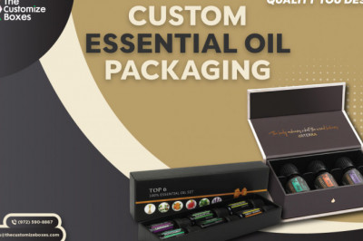 Benefits of Custom Essential Oil Packaging