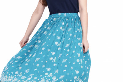 How to Style a Wrap Around Skirt