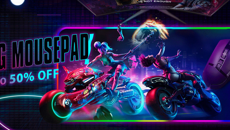 custom gaming mouse pads