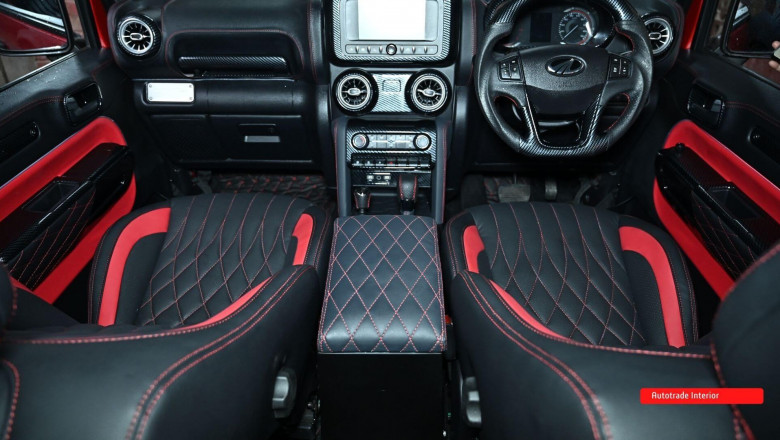 New Mahindra Thar Interior Modified: Autotrade Interior