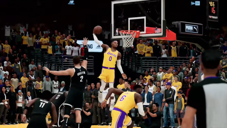 It's been fun to play NBA 2K22 on both a PlayStation 4