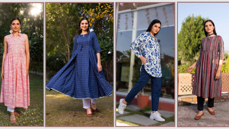 Be a Part Of Fashion With Different Types Of Kurtis