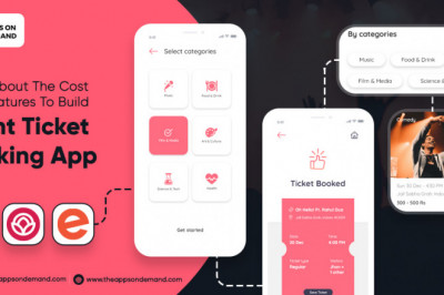 Know About The Cost And Features To Build Event Ticket Booking App