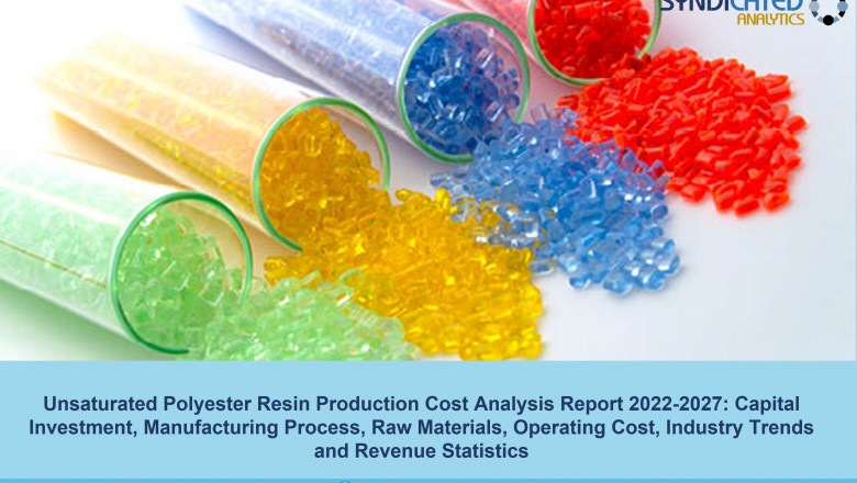 Unsaturated Polyester Resin Price Trends, Production Cost Analysis, Forecast, Raw Materials Costs 2022-2027 | Syndicated Analytics