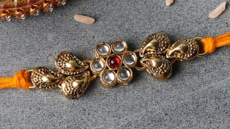 Best Kundan Rakhi