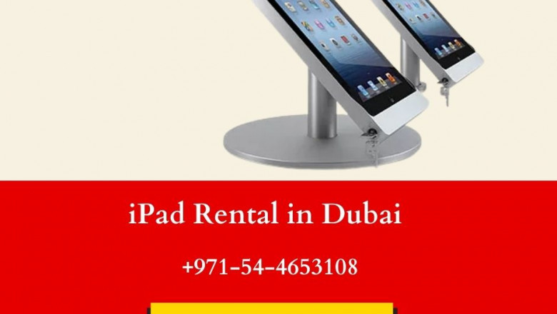 How to Attain Sustainability through iPad Rental in Dubai?