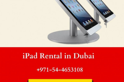 How to Attain Sustainability through iPad Rental in Dubai?