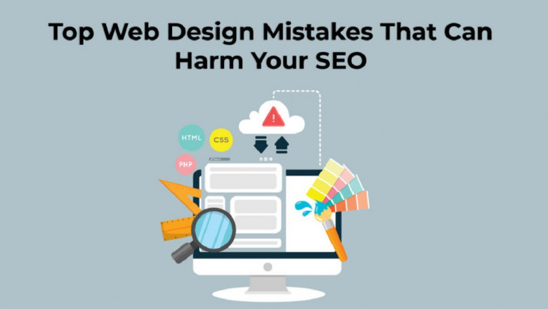 Top Web Design Mistakes that can harm Your SEO