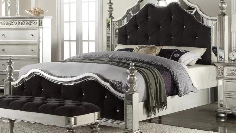 Poster Bed, Four Poster Bed, 4 Poster Bed, Poster Bed Room