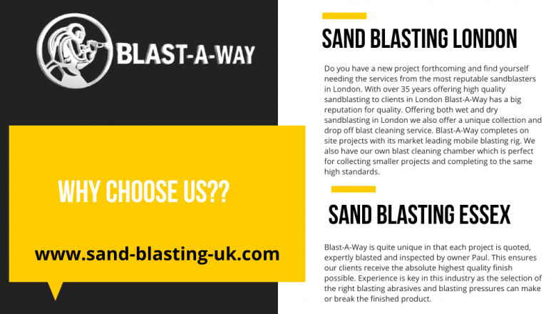 Best Shot Blasting In London - Blast A Way