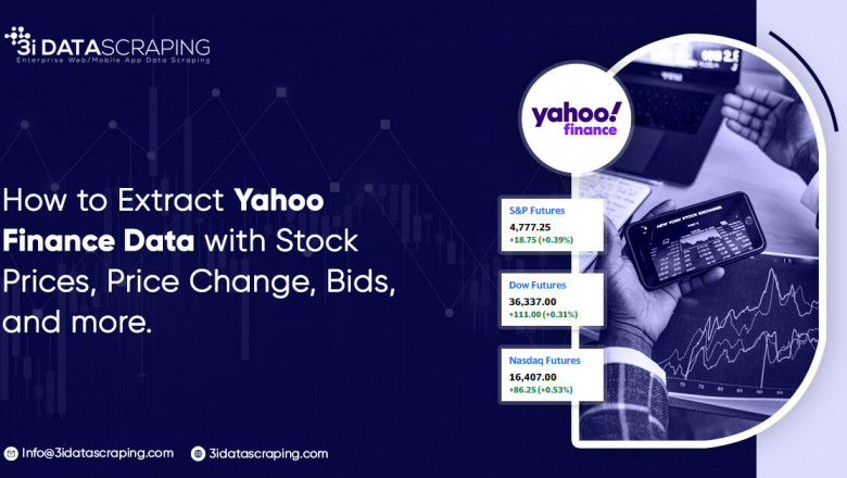 Extract Yahoo Finance Data with Stock Prices, Price Change, Bids, and more?