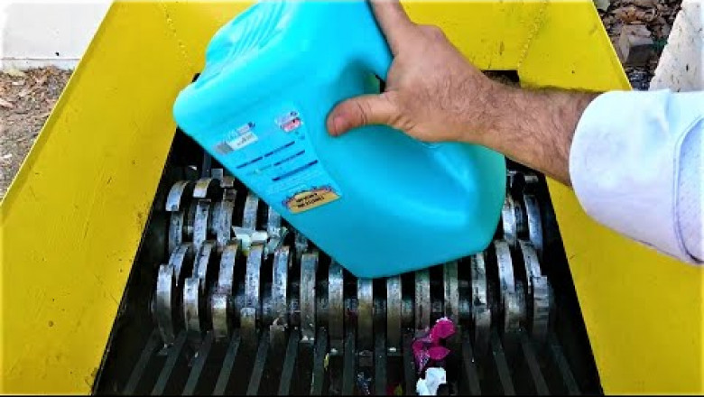 Shredder Machine Vs Hard and Soft Plastic Boxes