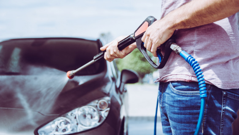 What is the best way to do a self car wash?