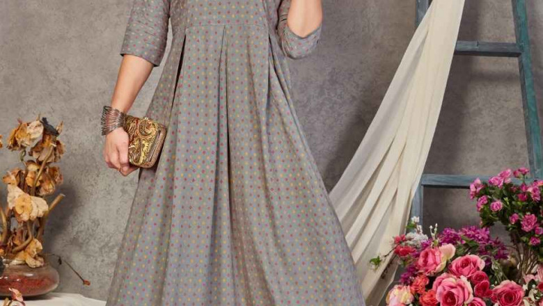 Buy Designer Anarkali Suits | Textilemegastore