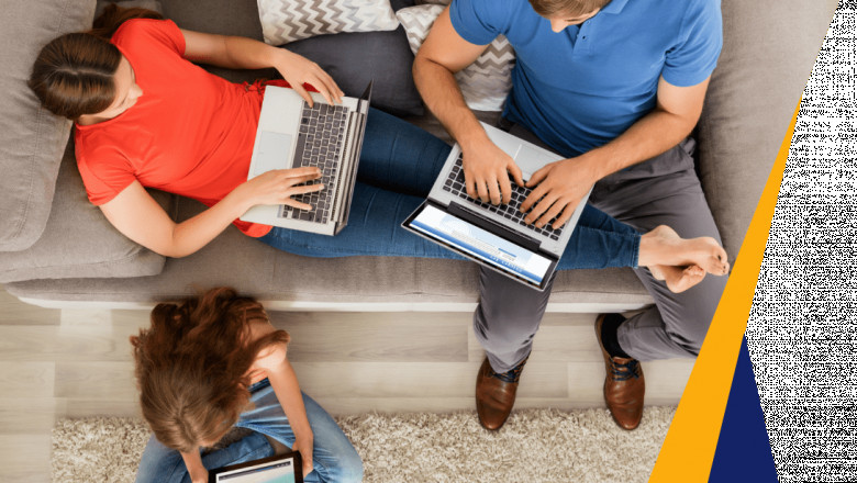 Mediacom internet, TV and phone services.