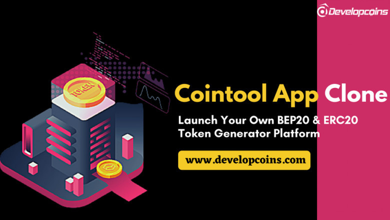 Create BEP20 & ERC20 Token Generator Platform Like Cointool App