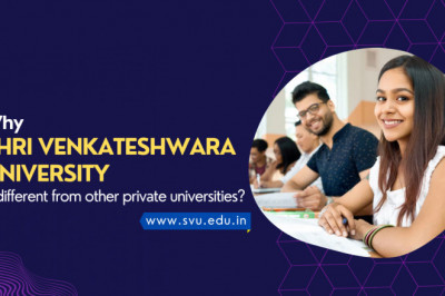 Why Shri Venkateshwara University is different from other private universities?