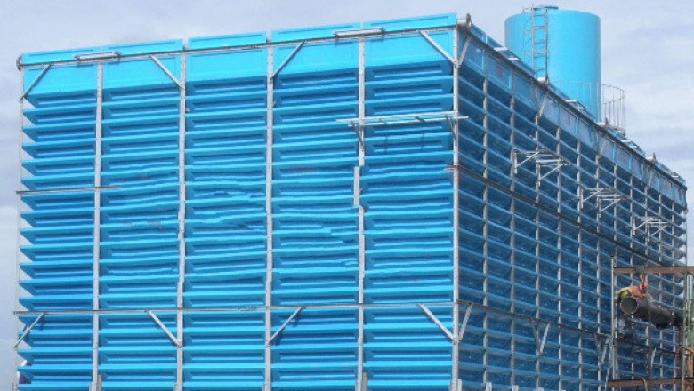 fanless cooling tower