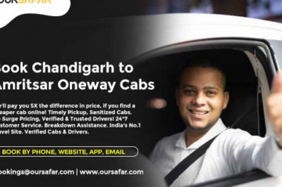 Best Airport taxi from Chandigarh to Amritsar
